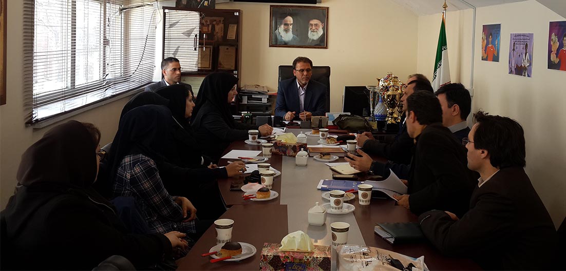 با حضور رییس ؛جلسه مسئولین کمیته های هیئت تکواندو استان تهران برگزار شد