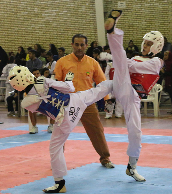 سالن ورزشی مصطفی خمینی اسلامشهر میزبان رقابتهای آزاد تکواندو
