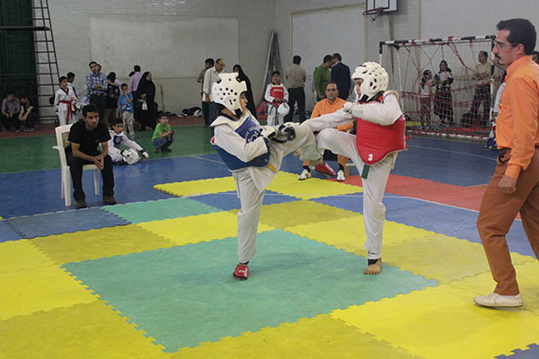 برگزاری مسابقات قهرمانی آزاد تکواندو به میزبانی پاکدشت