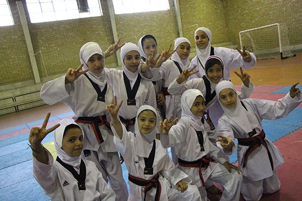 گزارش تصویری اردوی تیم تکواندو خردسالان دختر