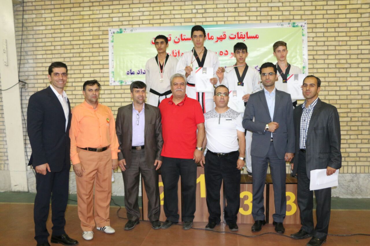 گزارش تصویری 2/رقابتهای قهرمانی نوجوانان پسر استان تهران
