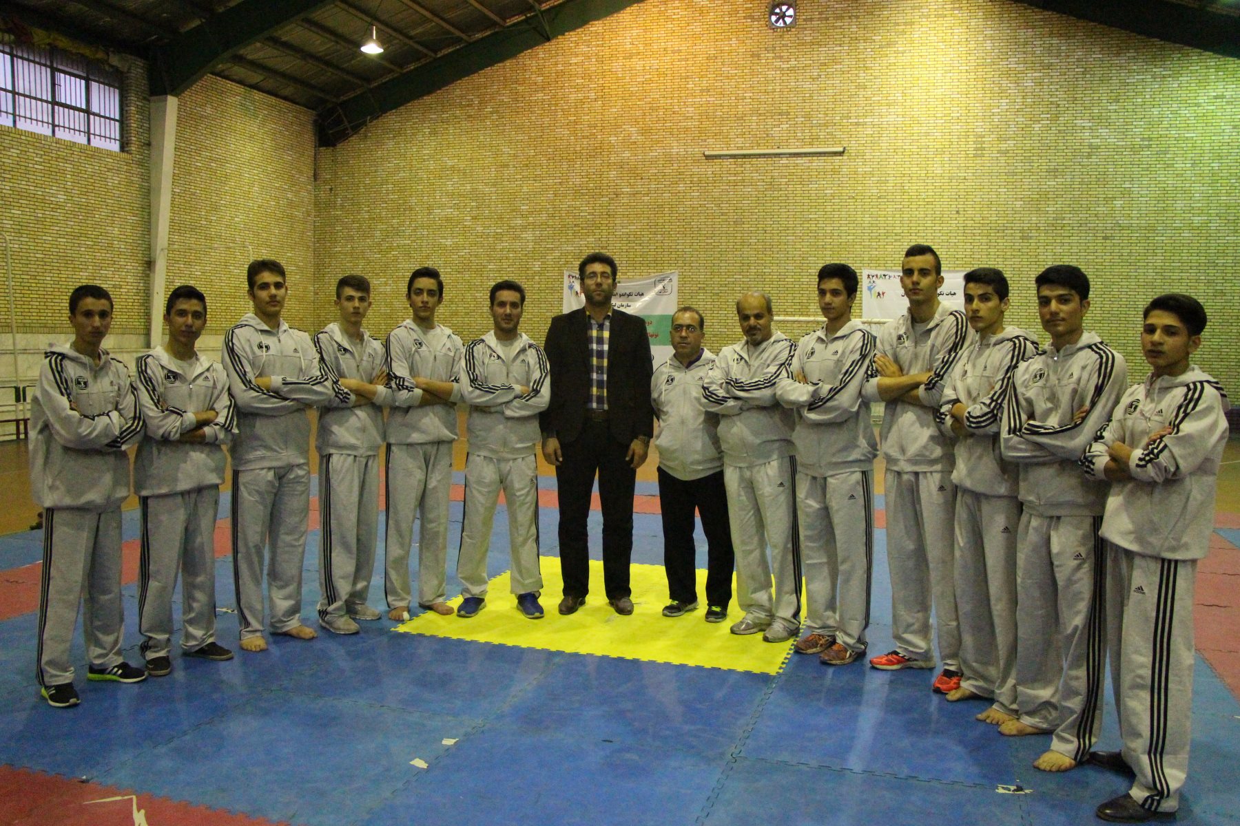 گزارش تصویری بازدید مسئولین هیات تکواندو استان تهران از اردوی تیم نوجوانان پسر