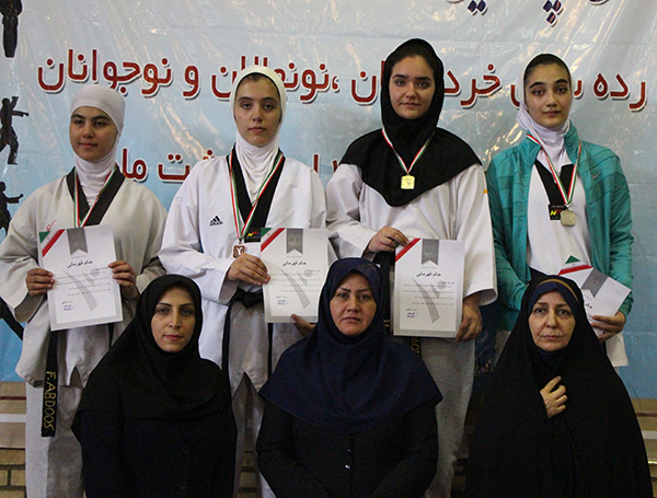گزارش تصویری۱/سکوی مسابقات آزاد نوجوانان دختر استان