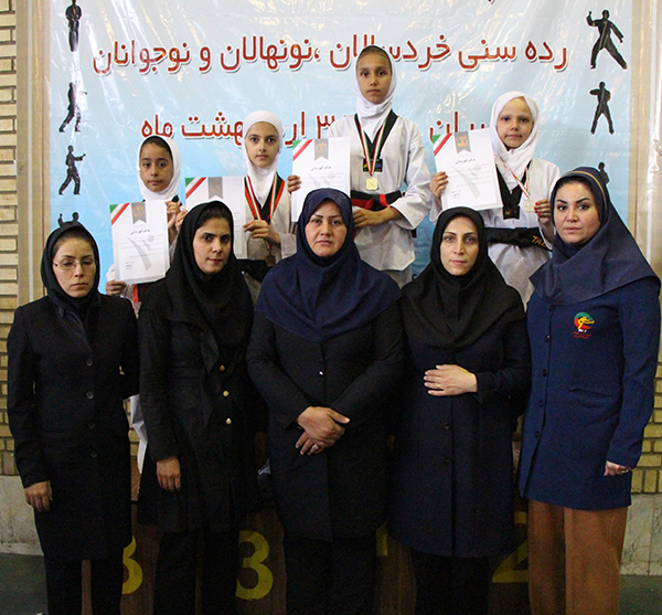 گزارش تصویری۱/سکوی مسابقات آزاد خردسالان دختر استان