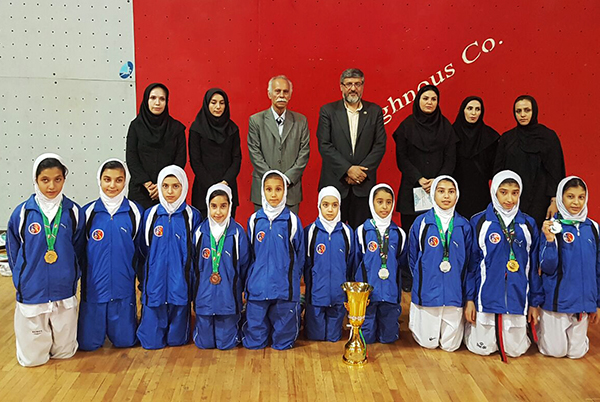 دختران شایسته خردسال تهران،نایب قهرمان کشور شدند