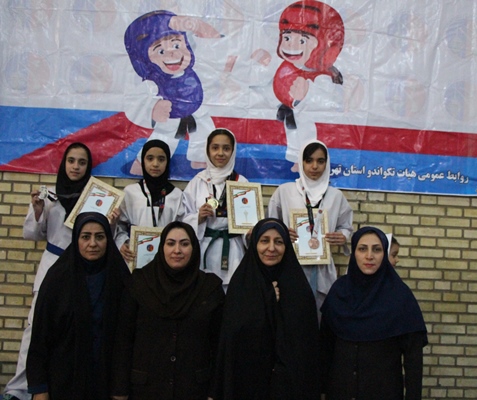 گزارش تصویری/مسابقات قهرمانی آزاد نونهالان( سبز- آبی) دختران استان