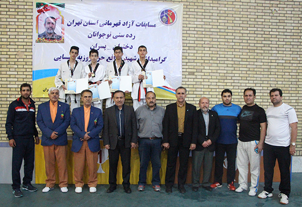 گزارش تصویری۲/سکوی مسابقات آزاد قهرمانی نوجوانان استان تهران