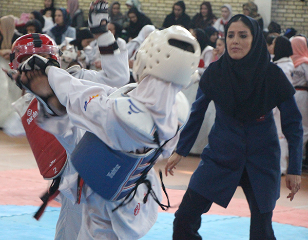 گزارش تصویری ۱/مسابقات آزاد قهرمانی نونهالان دختر استان تهرا ن