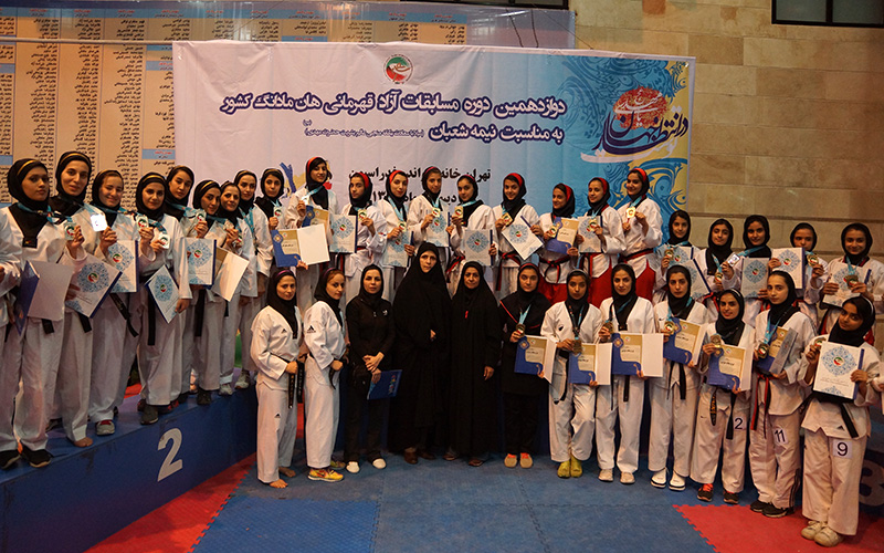 ۱۴مدال رهاورد دختران تهران در مسابقات قهرمانی هانمادانگ کشور