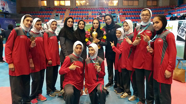 عنوان نایب قهرمانی کشور در تصاحب دختران شایسته تهران