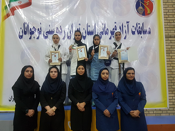 گزارش تصویری ۲/مسابقات آزاد نوجوانان دختر استان تهران