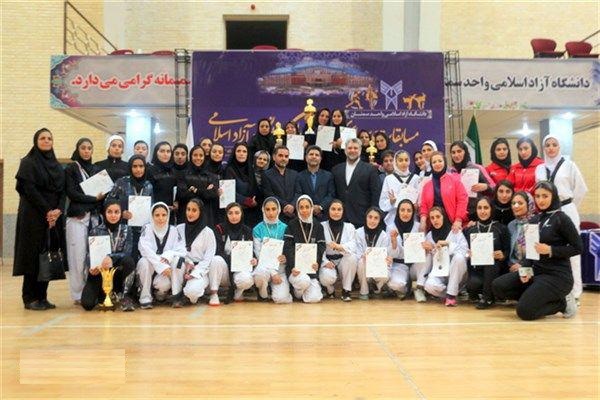 نایب قهرمانی تیم دختران تهران در مسابقات سراسری دانشجویان دانشگاه آزاد اسلامی
