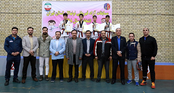 پسران برتر نونهال مسابقات آزاد قهرمانی استان مشخص شدند