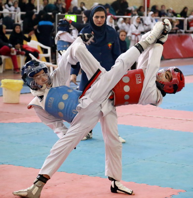 گزارش تصویری۱/مسابقات آزاد قهرمانی نونهالان دختر استان