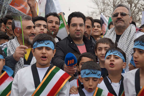 حضور پرشور خانواده تکواندو پایتخت در مراسم راهپیمایی ۲۲ بهمن