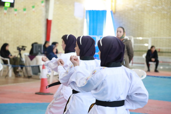 گزارش تصویری/دور چهارم لیگ هانمادانگ دختران استان