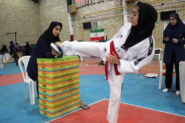 گزارش تصویری۱/مسابقات قهرمانی هانمادانگ دختران  استان