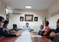 نشست مسئولین  پردیس با دبیر هیات استان برگزار شد
