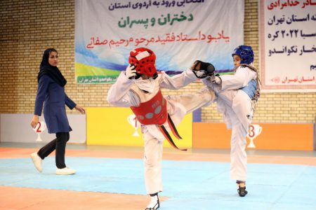 گزارش تصویری۲/مسابقات آزاد قهرمانی نوجوانان دختر استان در روز دوم
