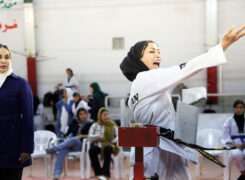 گزارش تصویری۴/روز دوم مسابقات آزاد قهرمانی هانمادانگ بانوان استان تهران