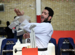 گزارش تصویری۶/مسابقات آزاد قهرمانی هانمادانگ مردان استان تهران