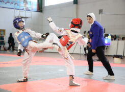 گزارش تصویری۱/مسابقات آزاد قهرمانی خردسالان استان تهران در بخش دختران