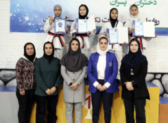 گزارش تصویری۴/سکوی مسابقات آزاد قهرمانی خردسالان استان تهران دختر