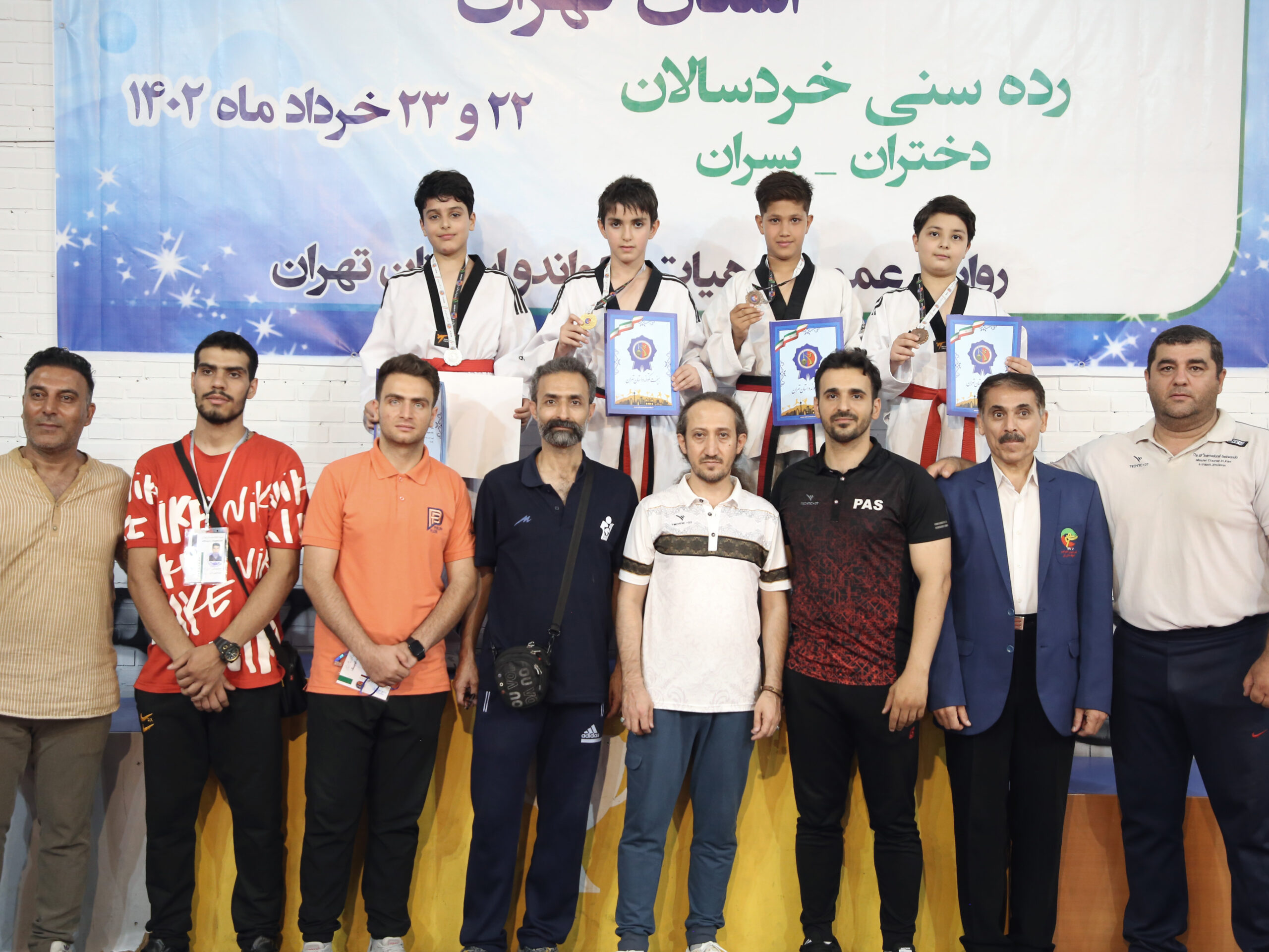 گزارش تصویری۳/سکوی مسابقات آزاد قهرمانی خردسالان پسر استان