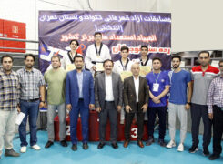 گزارش تصویری ۸/سکوی مسابقات آزاد قهرمانی نوجوانان استان تهران