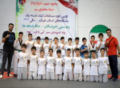 گزارش تصویری ۳/تیم های حاضر در رقابتهای لیگ دسته یک خردسالان پسر استان
