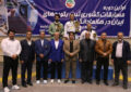 مردان تهران در سکوی نایب قهرمانی ایران ایستادند