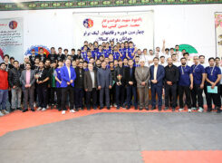 گزارش تصویری برگزاری مراسم اختتامیه لیگ برتر مردان استان تهران