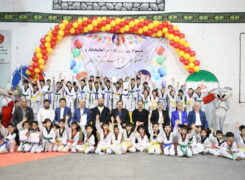 گزارش تصویری۸/فستیوال ورزشی تکواندو ویژه شکوفه های استان تهران