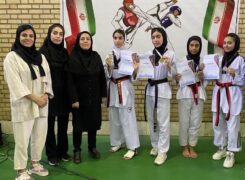 دختران برتر مسابقات قهرمانی تکواندو اسلامشهر مشخص شدند