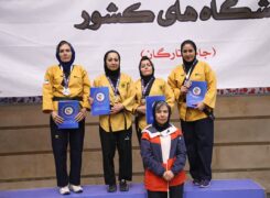 گزارش تصویری/قهرمانان و سکونشینان تهرانی در رقابتهای لیگ برتر پومسه کشور در گروه دختران